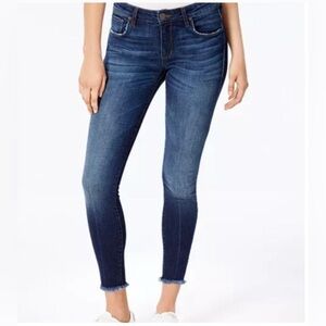 STS Blue Emma Crop Raw Hem Jeans